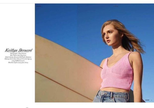 STYLIST LACEY JUNE BERRY FOR ELEGANT MAGAZINE "SUMMER IN WINTER"